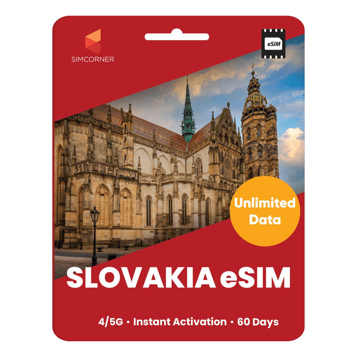 [eSIM] Slovakia Unlimited Data - SimCorner