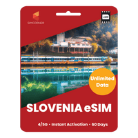 Thumbnail for [eSIM] Slovenia Unlimited Data - SimCorner