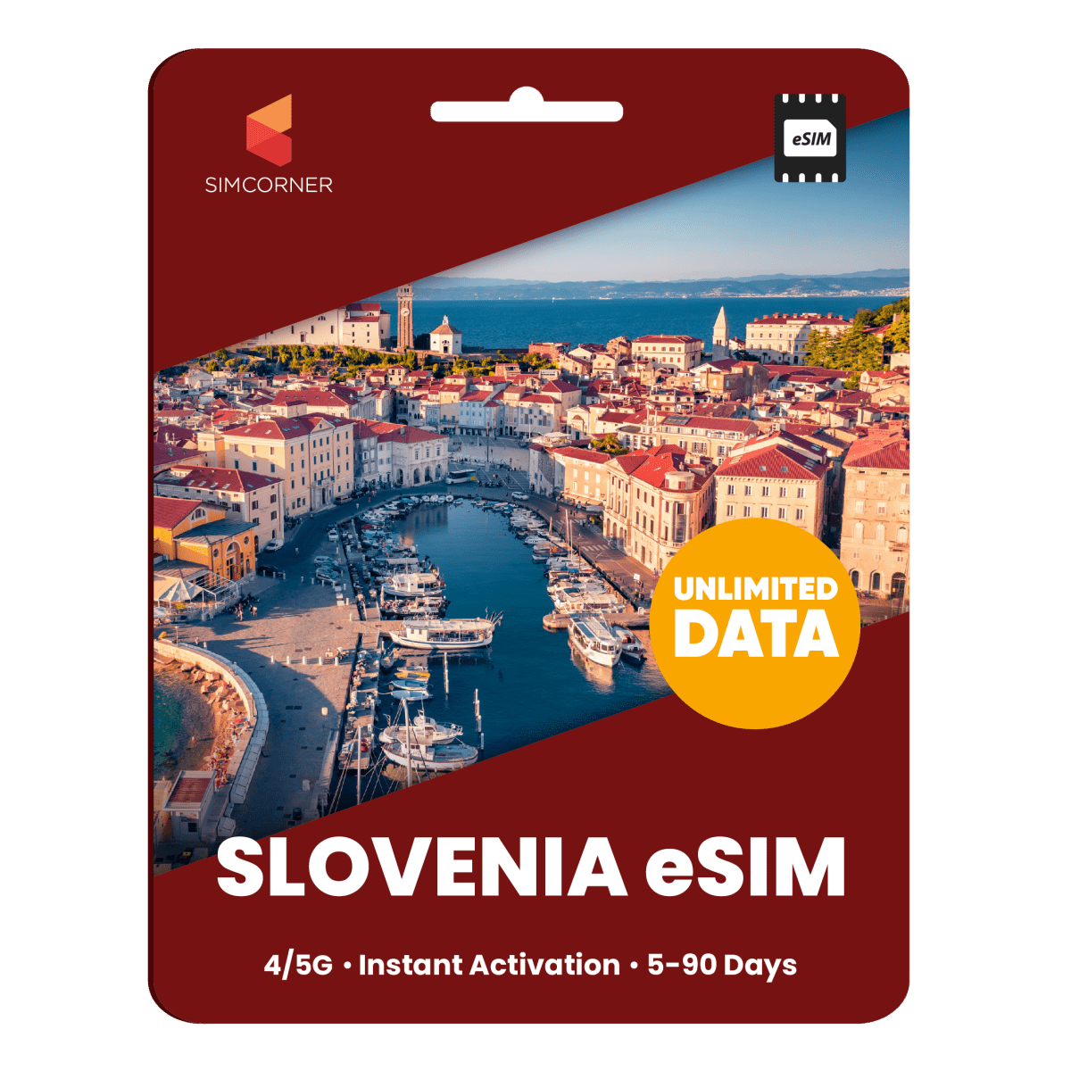 [eSIM] Slovenia Unlimited Data - SimCorner