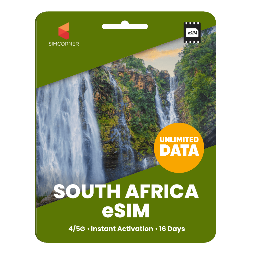 [eSIM] South Africa Unlimited Data - SimCorner