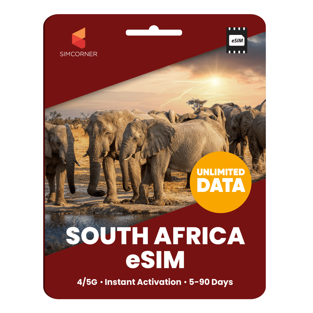[eSIM] South Africa Unlimited Data - SimCorner