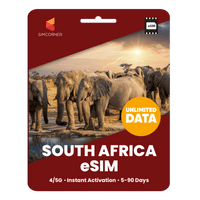 Thumbnail for [eSIM] South Africa Unlimited Data - SimCorner