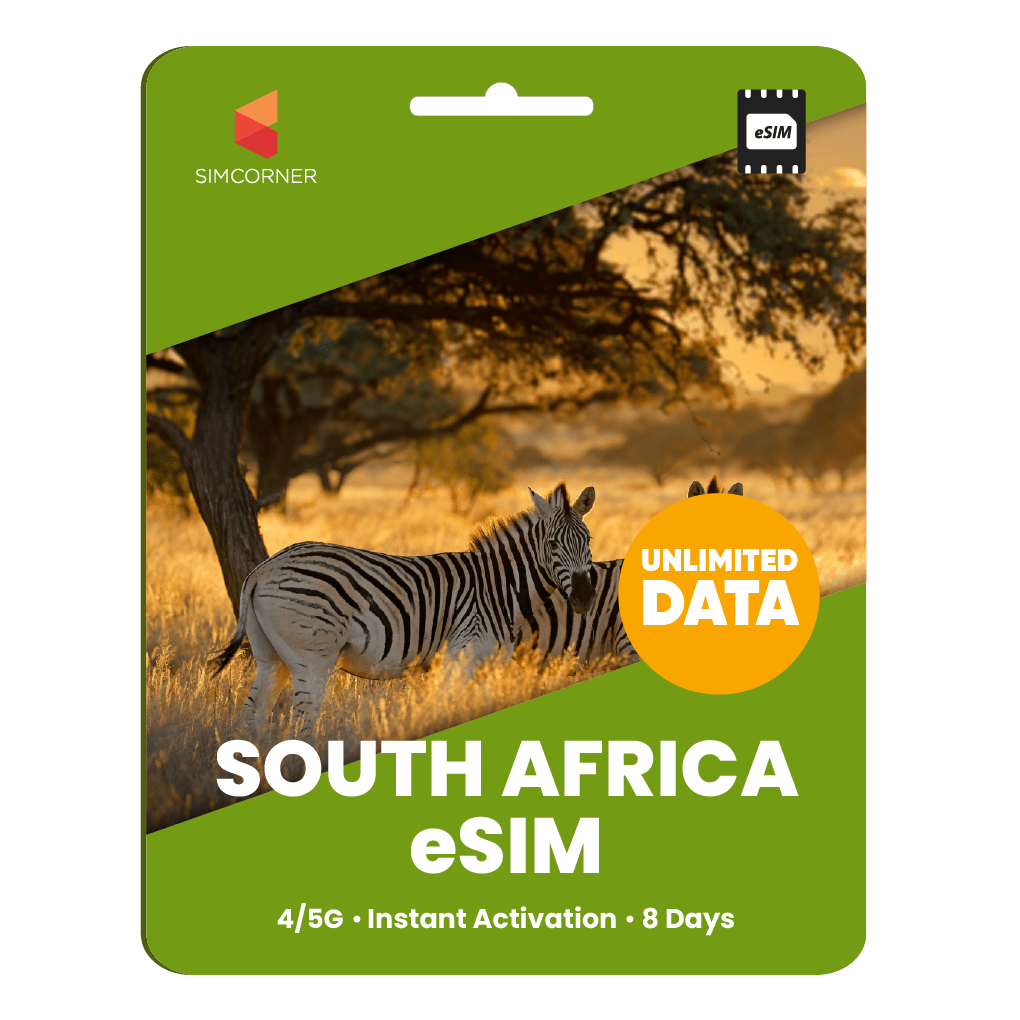 [eSIM] South Africa Unlimited Data - SimCorner