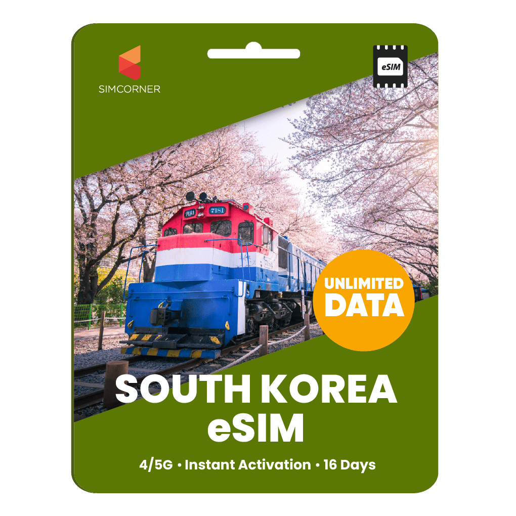 [eSIM] South Korea Unlimited Data - SimCorner