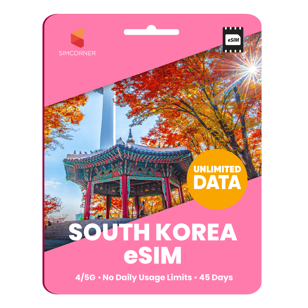 [eSIM] South Korea Unlimited Data - SimCorner