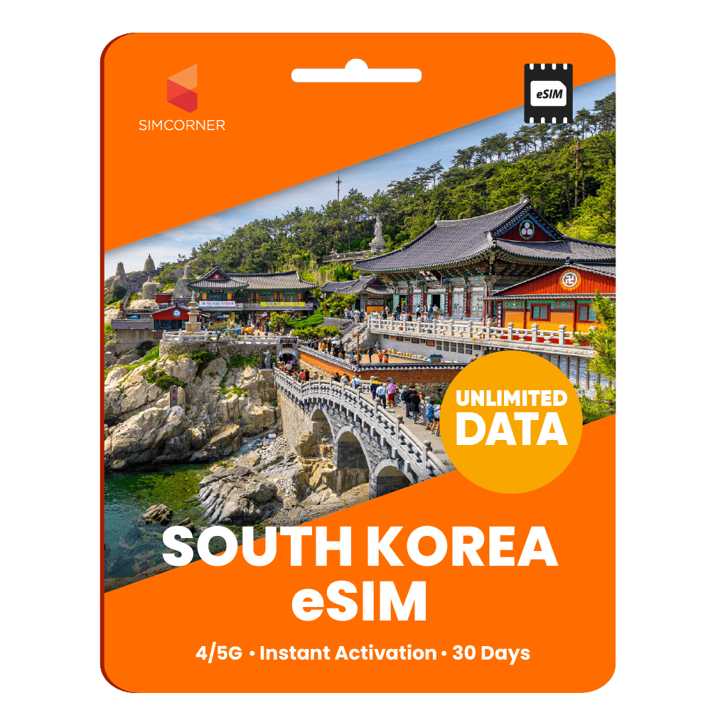[eSIM] South Korea Unlimited Data - 30 Days