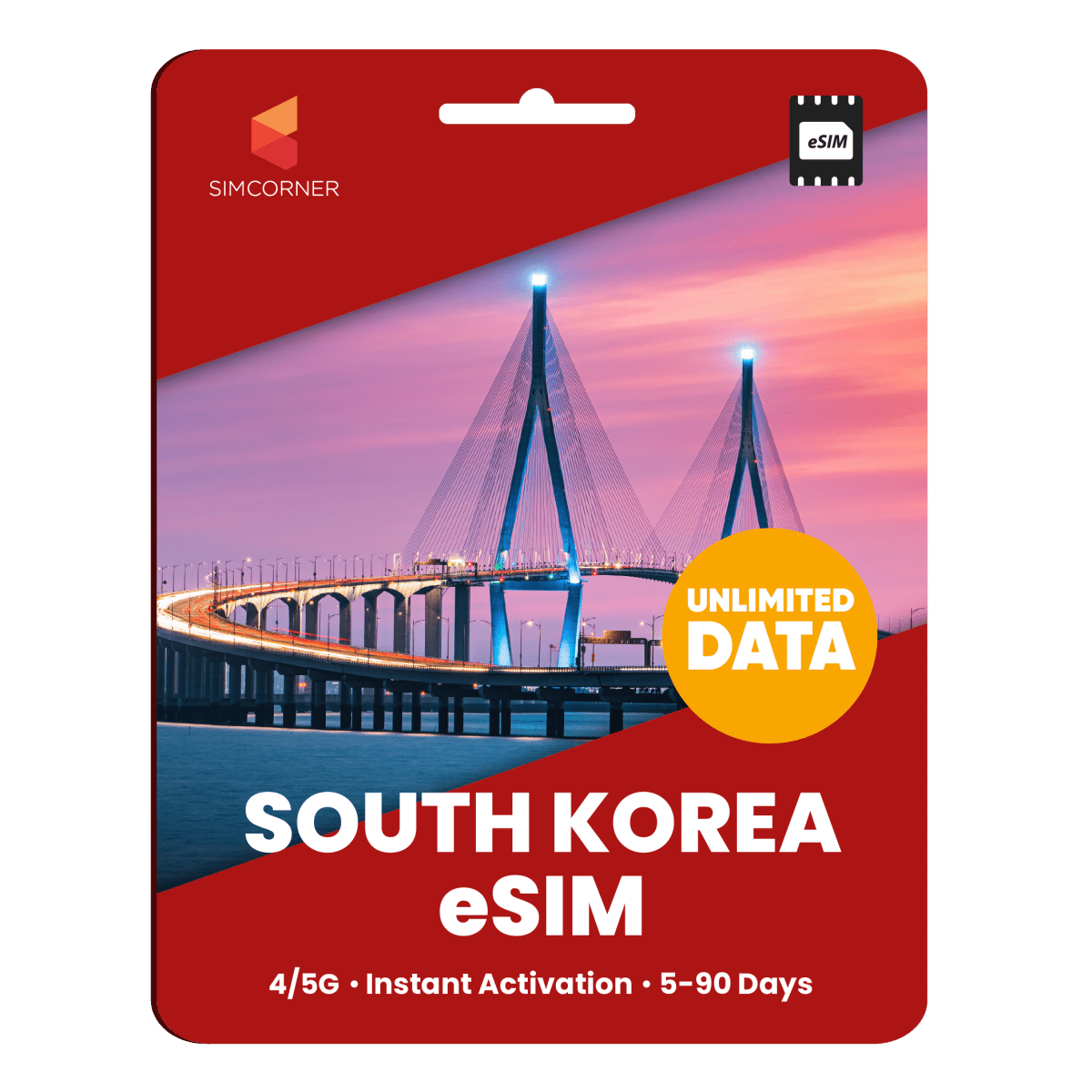 [eSIM] South Korea Unlimited Data - SimCorner