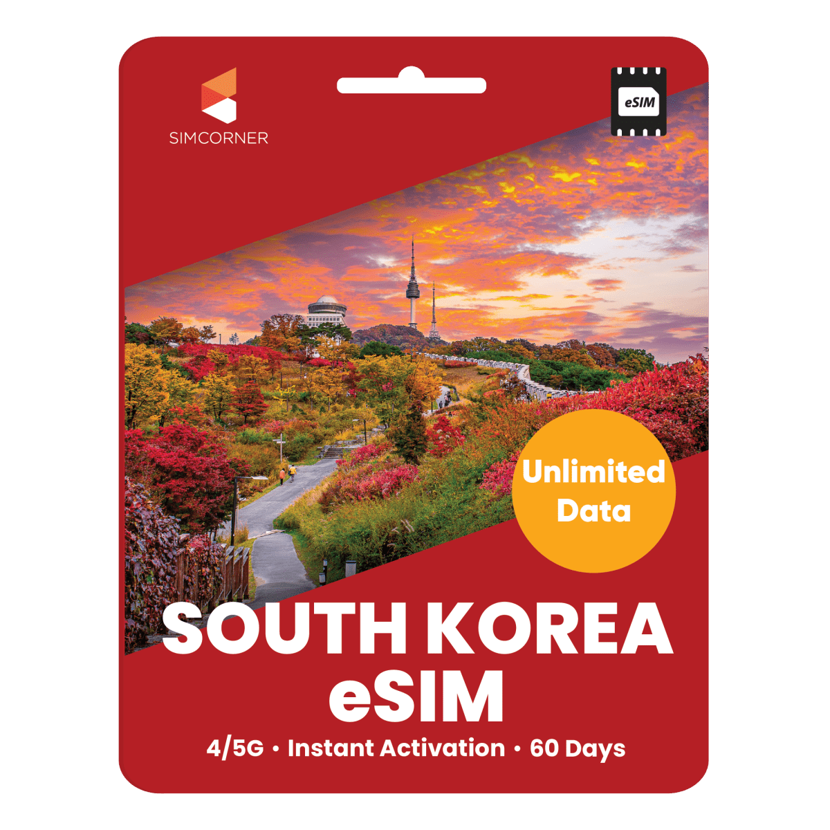 [eSIM] South Korea Unlimited Data - SimCorner