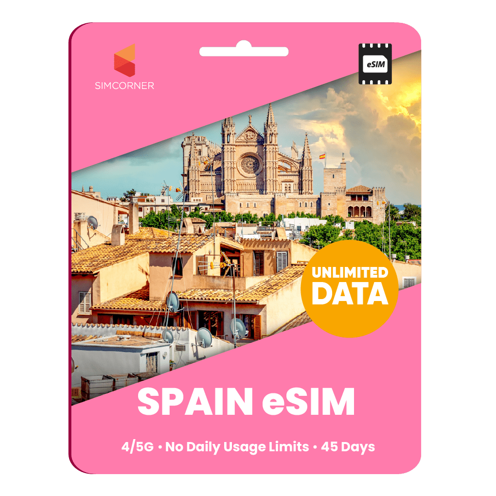 [eSIM] Spain Unlimited Data - SimCorner