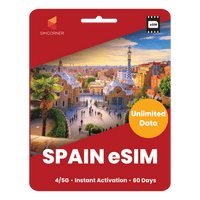 Thumbnail for [eSIM] Spain Unlimited Data - SimCorner