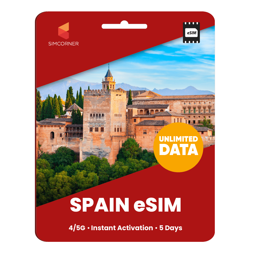 [eSIM] Spain Unlimited Data - SimCorner