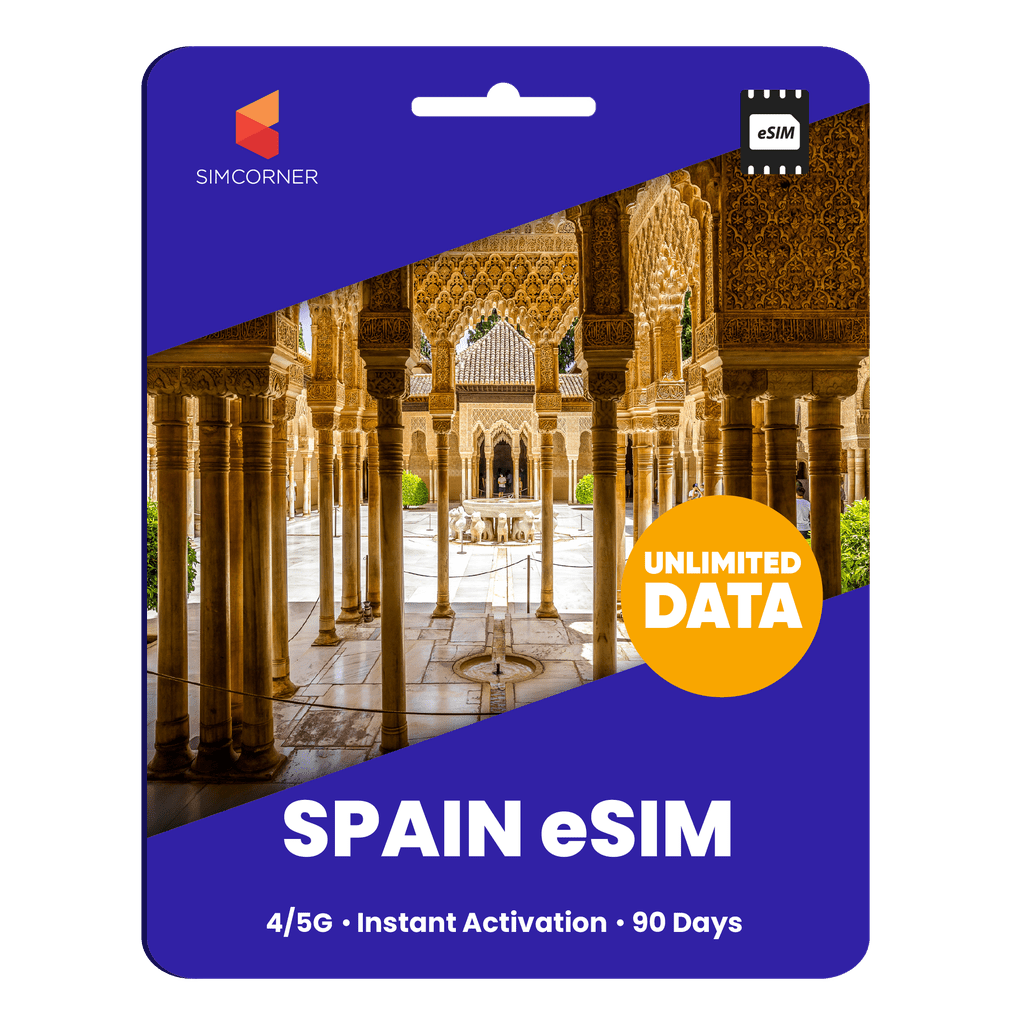 [eSIM] Spain Unlimited Data - SimCorner