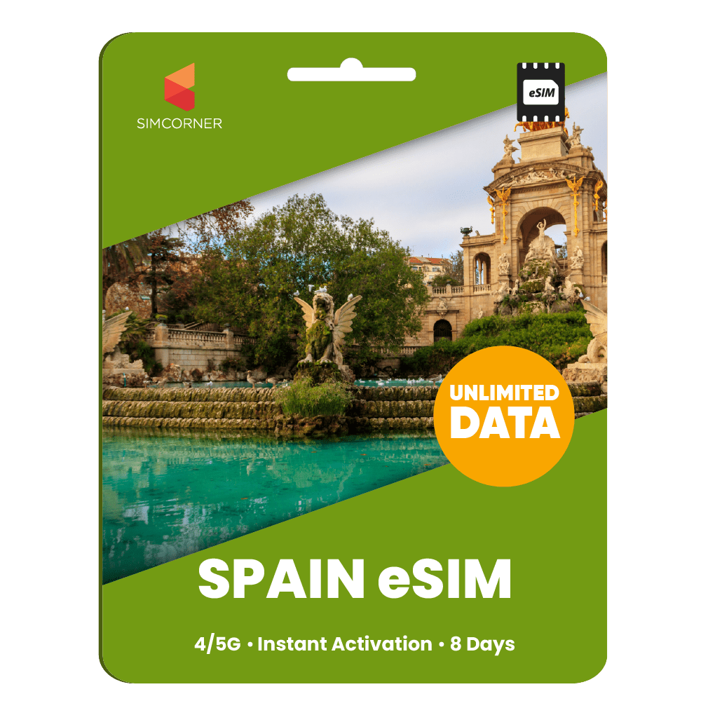 [eSIM] Spain Unlimited Data - SimCorner