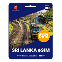 Thumbnail for [eSIM] Sri Lanka Unlimited Data | SimCorner