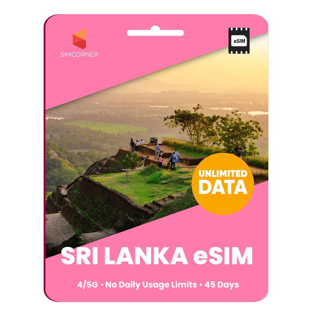[eSIM] Sri Lanka Unlimited Data | SimCorner