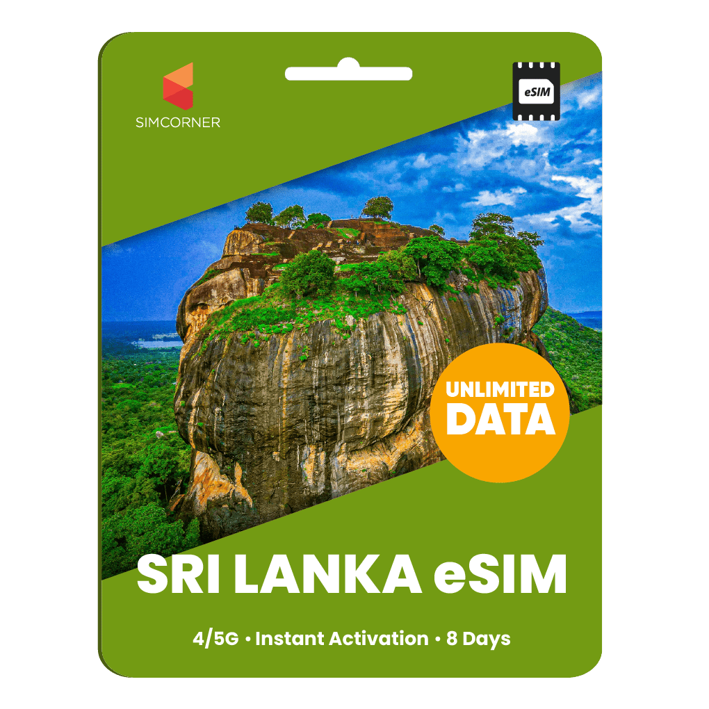 [eSIM] Sri Lanka Unlimited Data | SimCorner
