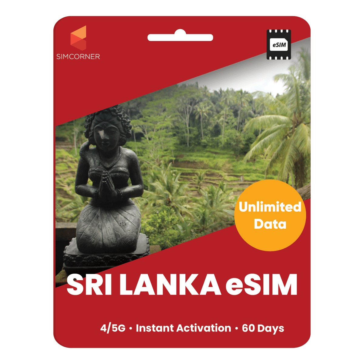 [eSIM] Sri Lanka Unlimited Data - SimCorner