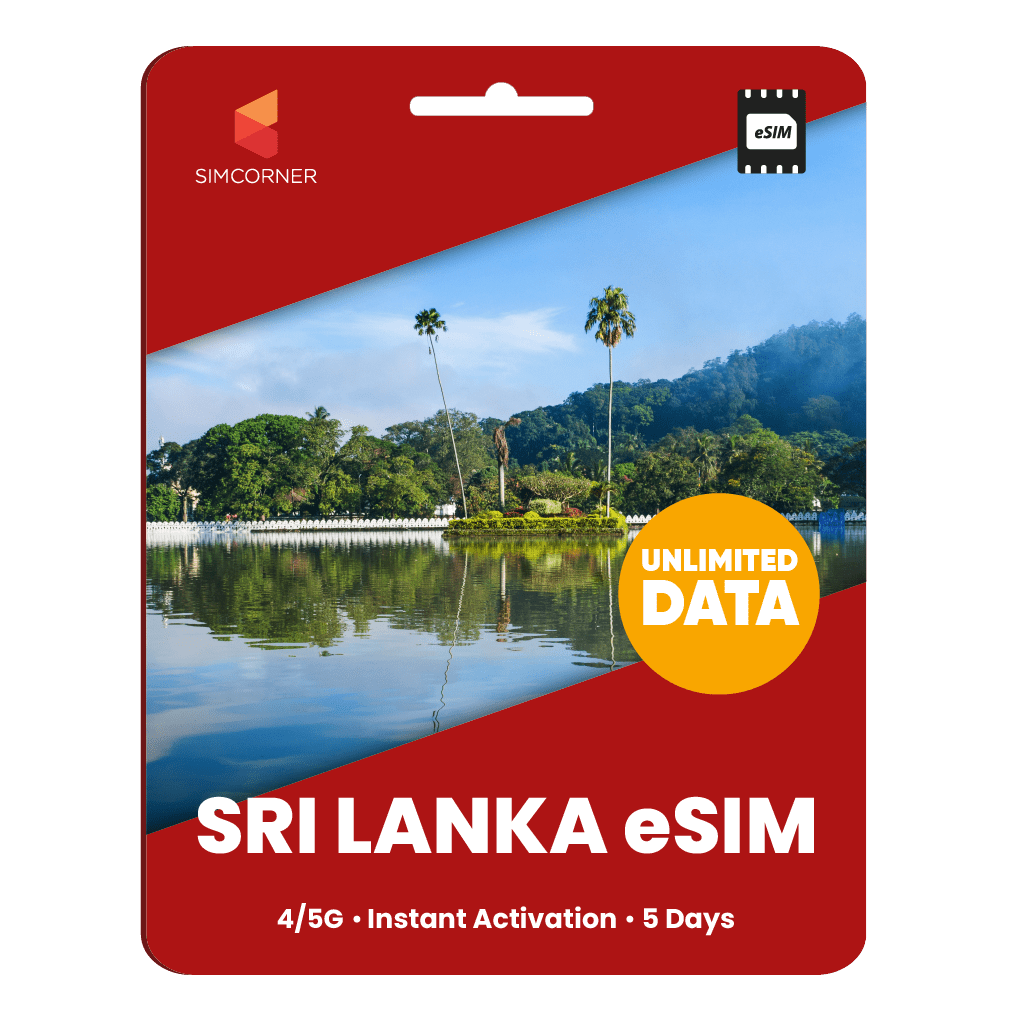 [eSIM] Sri Lanka Unlimited Data | SimCorner