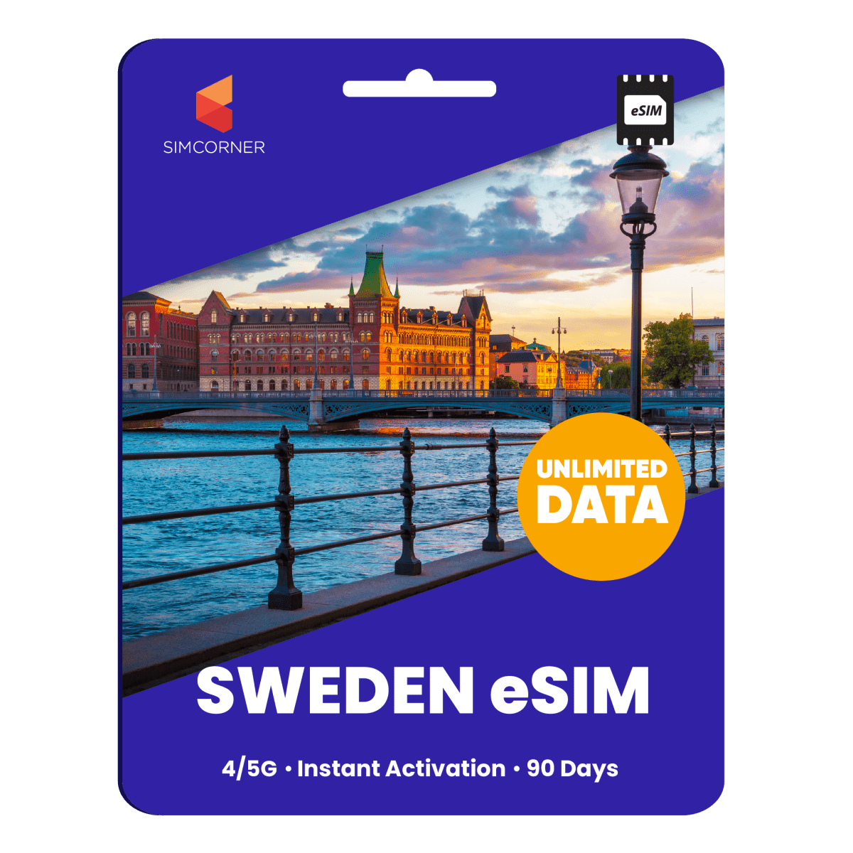 [eSIM] Sweden Unlimited Data - SimCorner