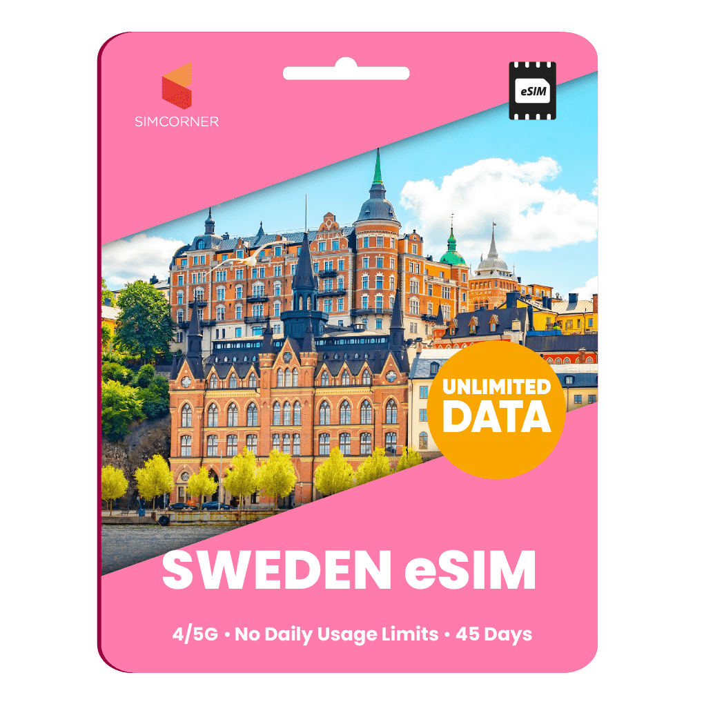 [eSIM] Sweden Unlimited Data - SimCorner