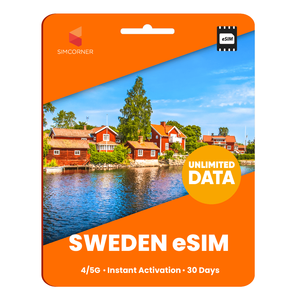 [eSIM] Sweden Unlimited Data - 30 Days