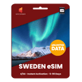 [eSIM] Sweden Unlimited Data