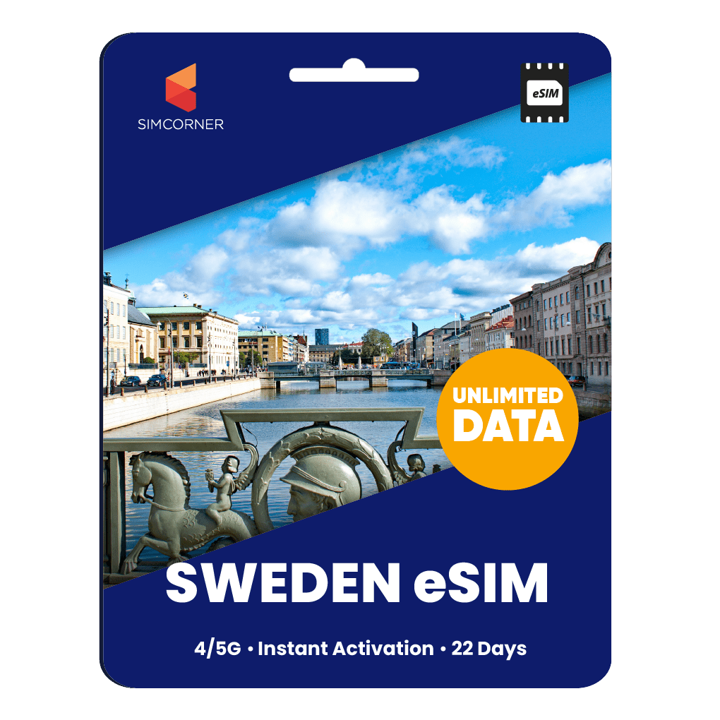 [eSIM] Sweden Unlimited Data - SimCorner