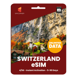 [eSIM] Switzerland Unlimited Data