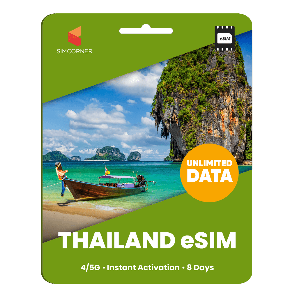 [eSIM] Thailand Unlimited Data - SimCorner
