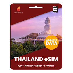 [eSIM] Thailand Unlimited Data