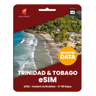 [eSIM] Trinidad & Tobago Unlimited Data