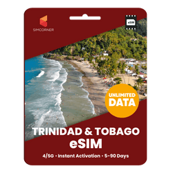 [eSIM] Trinidad & Tobago Unlimited Data