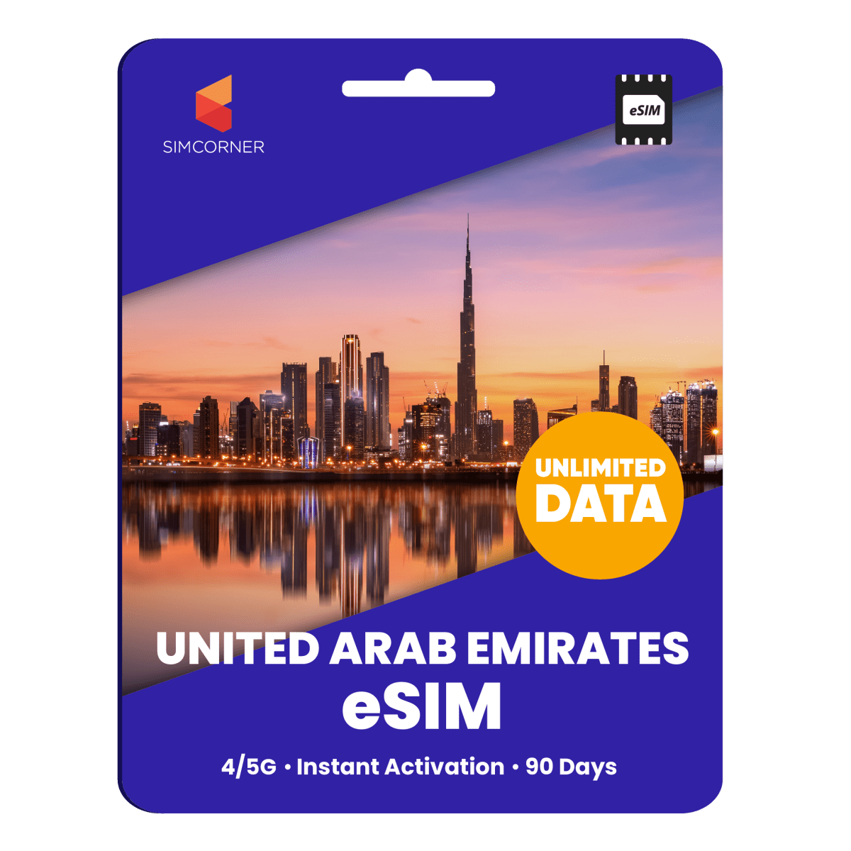[eSIM] United Arab Emirates Unlimited Data - SimCorner