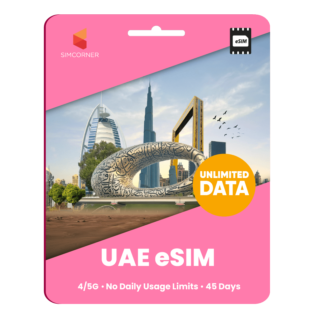 [eSIM] United Arab Emirates Unlimited Data - SimCorner