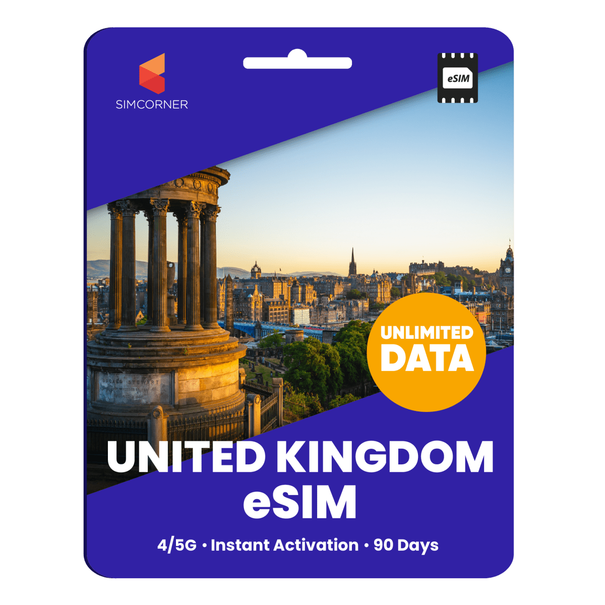 [eSIM] United Kingdom Unlimited Data - SimCorner