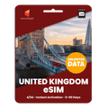 [eSIM] United Kingdom Unlimited Data