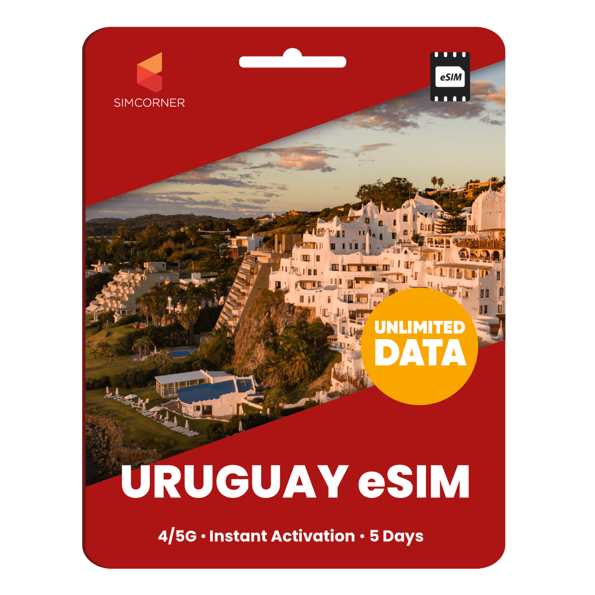 [eSIM] Uruguay Unlimited Data - SimCorner