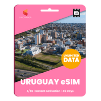 Thumbnail for [eSIM] Uruguay Unlimited Data - SimCorner