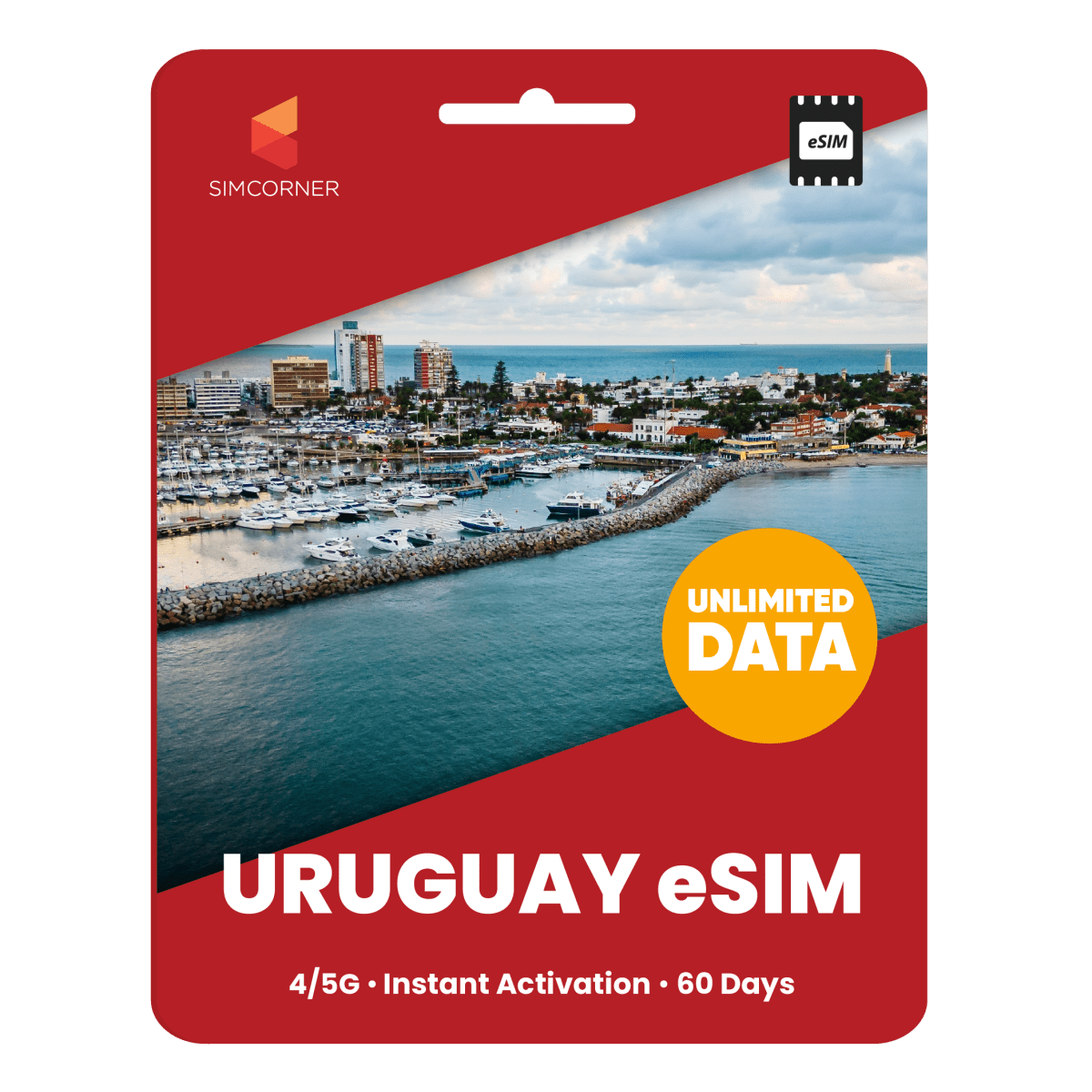 [eSIM] Uruguay Unlimited Data - SimCorner