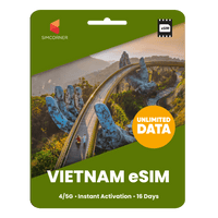 Thumbnail for [eSIM] Vietnam Unlimited Data - SimCorner