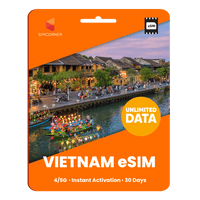 Thumbnail for [eSIM] Vietnam Unlimited Data - SimCorner