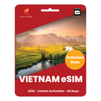 Thumbnail for [eSIM] Vietnam Unlimited Data - SimCorner