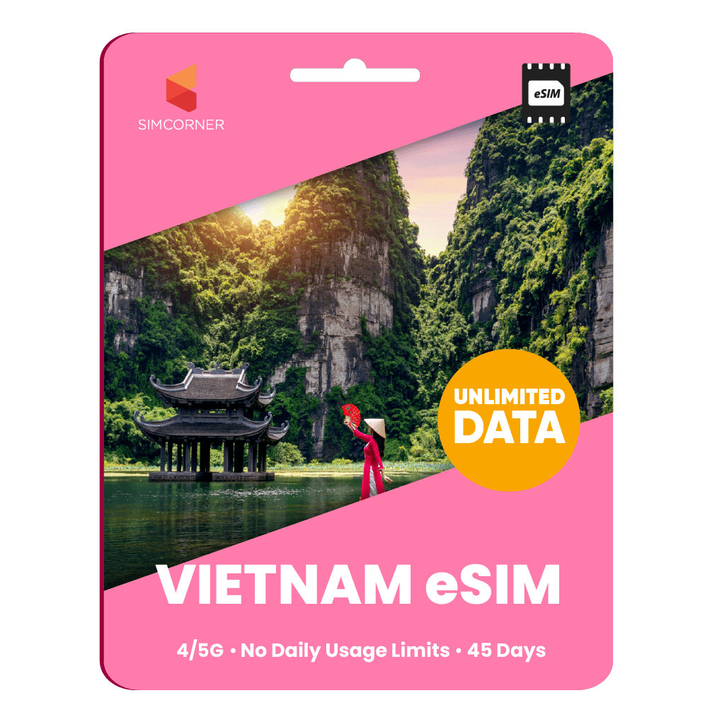 [eSIM] Vietnam Unlimited Data - SimCorner