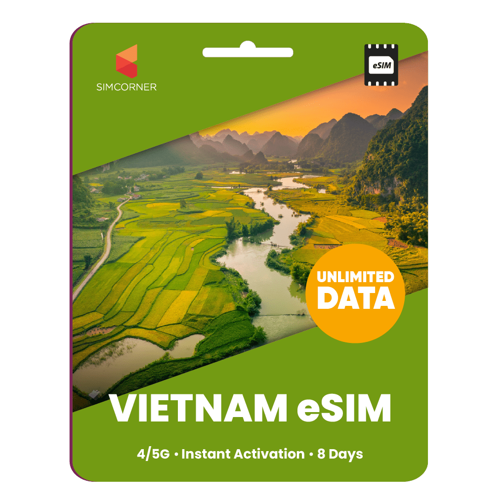 [eSIM] Vietnam Unlimited Data - SimCorner