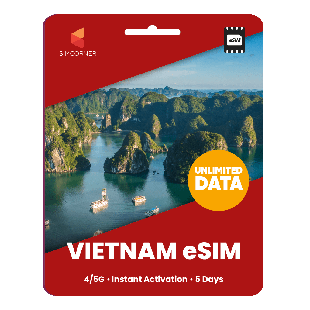 [eSIM] Vietnam Unlimited Data - SimCorner