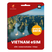 Thumbnail for [eSIM] Vietnam Unlimited Data - SimCorner