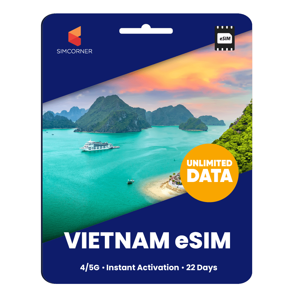 [eSIM] Vietnam Unlimited Data - SimCorner