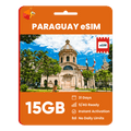 [eSIM] Paraguay Data eSIM (15GB - 31 Days)