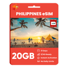 [eSIM] Philippines Data eSIM (20GB - 31 Days)
