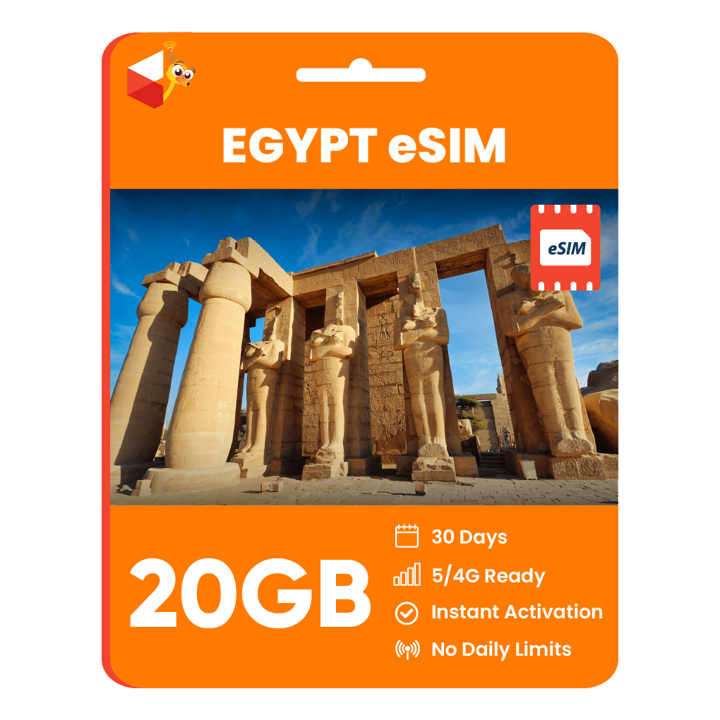 Egypt Data eSIM - SimCorner